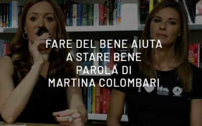 Doing good helps feeling good, with a loving intention: take Martina Colombari’s word for it!